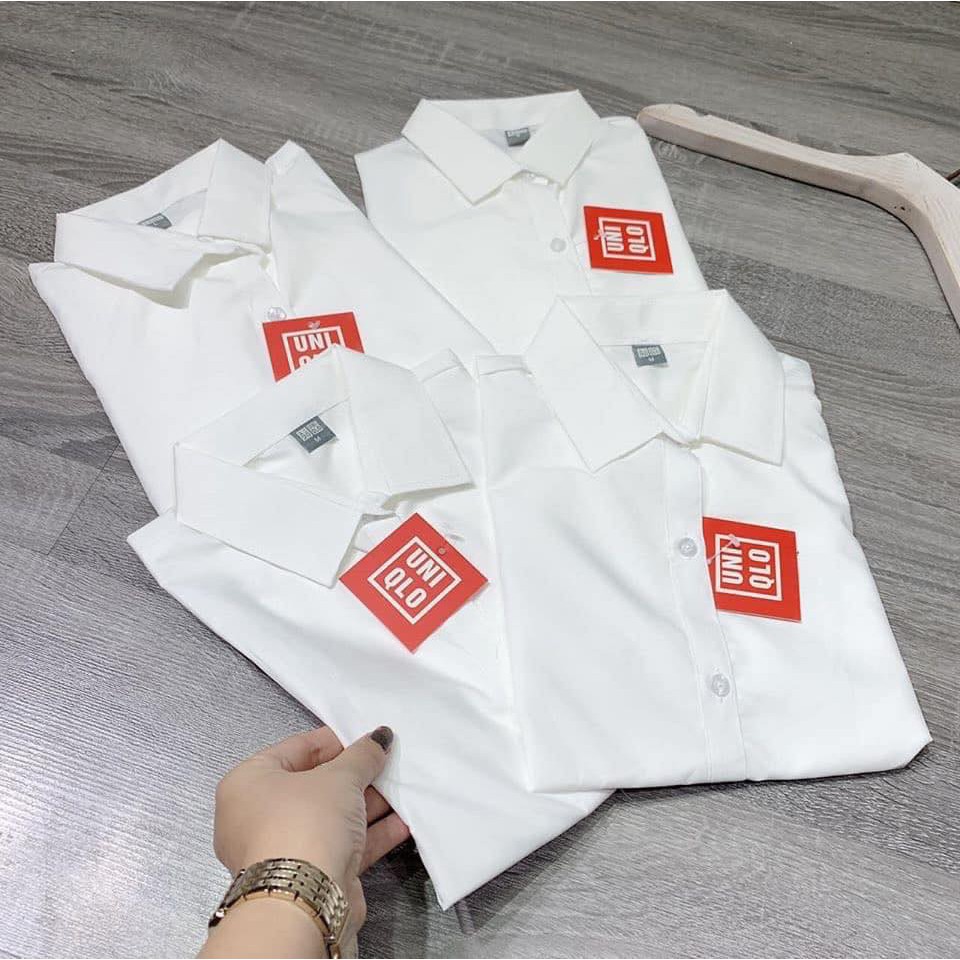 Áo Sơ Mi Nữ Trắng Cao Cấp Hàng Thiết Kế Dài tay + Ngắn tay