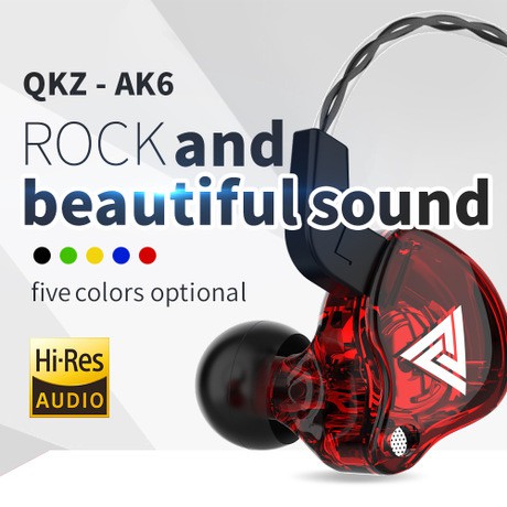 Tai Nghe Chống Ồn QKZ AK6 PRO Bass Siêu Khủng, Âm Thanh Cực Đỉnh, Nghe Nhạc Chơi Game Đỉnh Cao, XSmart