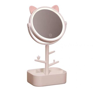 Gương trang điểm Led để bàn