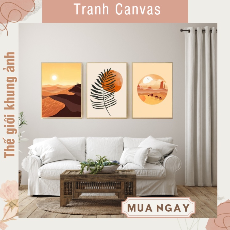 12 SET tranh treo tường phòng khách, tranh canvas, tranh hiện đại, tặng đinh treo tường.
