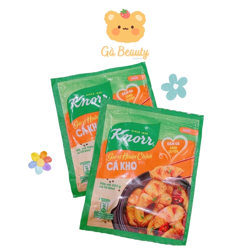 Gia Vị Hoàn Chỉnh Cá Kho Knorr 28g