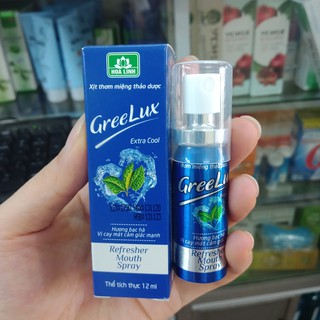 Greelux xịt thảo dược thơm miệng