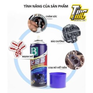 Combo 2 chai xịt chế hòa khí BOTNY 450ml