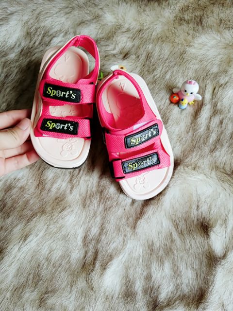 Giày tập đi 2 quai sport