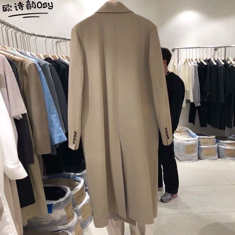 Áo khoác dáng dài phong cách hàn Quốc