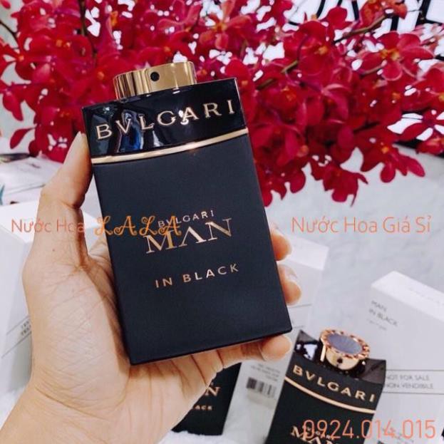 Nước Hoa Nam BLV Man in Black 100ml - Hương Thơm Nam Tính, Mạnh Mẽ Và Lôi Cuốn