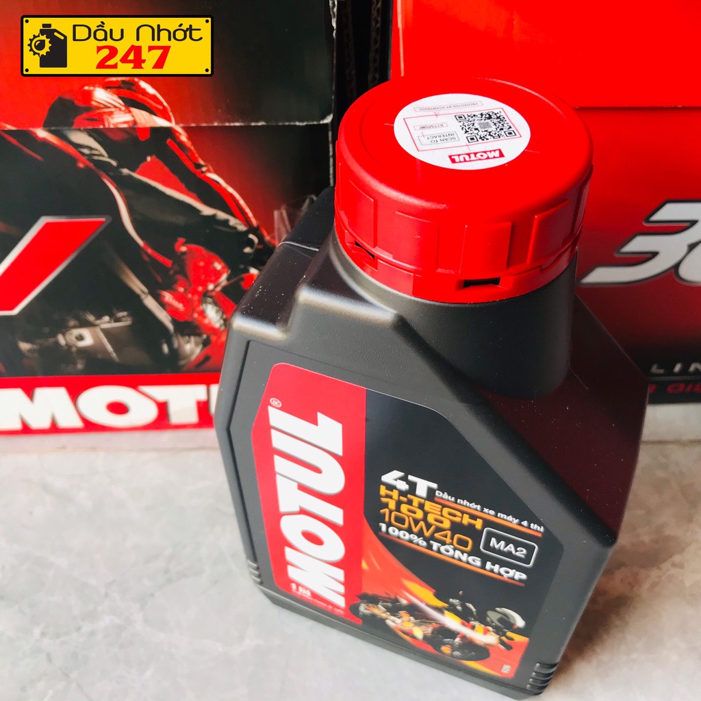 Dầu nhớt Motul H-Tech 100 4T 10w40 1L 1L1 1L2 1L3 1L4