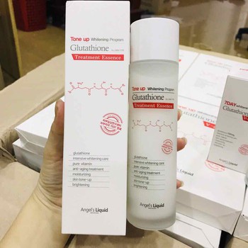 Nước Hoa Hồng Angels Liquid - Toner Nước Thần Glutathione Plus Niacinamide 700V Essence Dưỡng Da Trắng Mịn 150ml