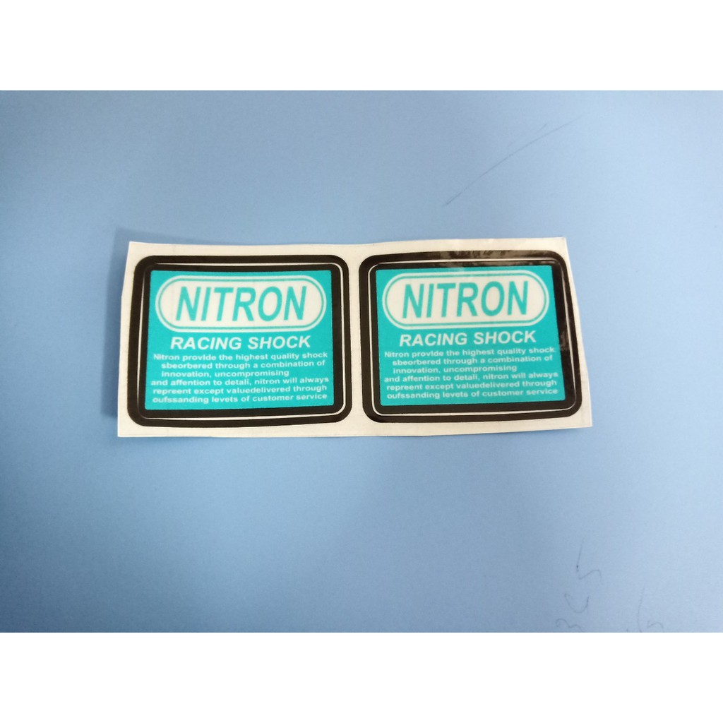 2 tem nitron dán xe