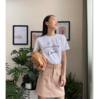 Áo thun chữ Do Everything In Love EDINI