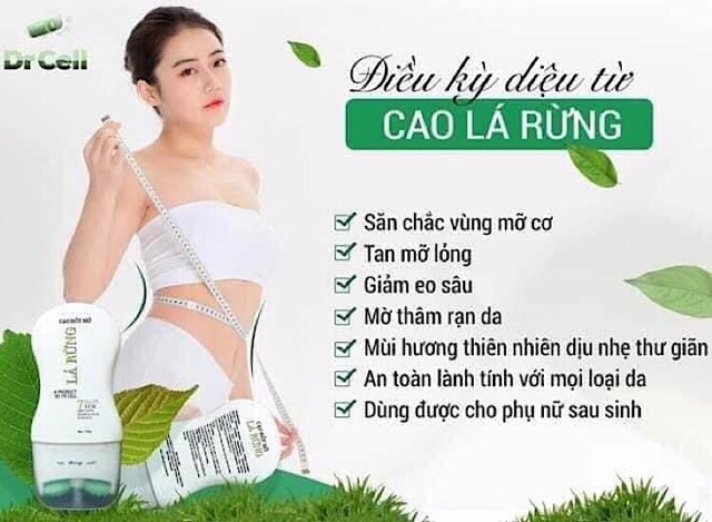 Cao Đốt Mỡ Lá Rừng DR CELL 150g