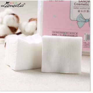 Bông Tẩy Trang Lameila Sandwich Cosmetic Cotton Hộp 1000 Miếng Tha Hồ Xài-W50-C02T3