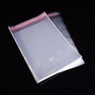 1kg Túi bóng kính siêu trong có dính mép ( đựng quần áo, phụ kiện, bảo quản sản phẩm)