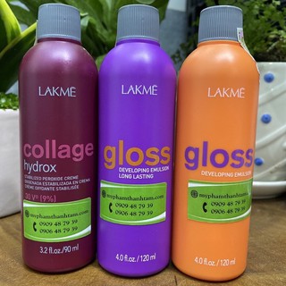 Oxy trợ nhuộm dành riêng cho màu nhuộm Gloss bán vĩnh cửu tông trên tông.120ml