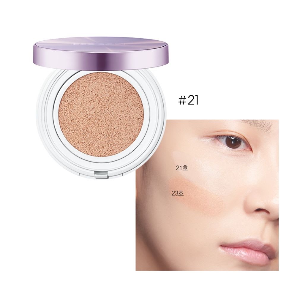Phấn nước THE SAEM ECO SOUL ESSENCE CUSHION WATERPROOF SPF 50+ PA+++ | BigBuy360 - bigbuy360.vn