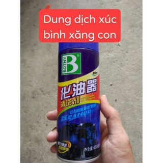 Dung Dịch Tẩy Rửa Bình xăng con. Bộ chế hòa khí