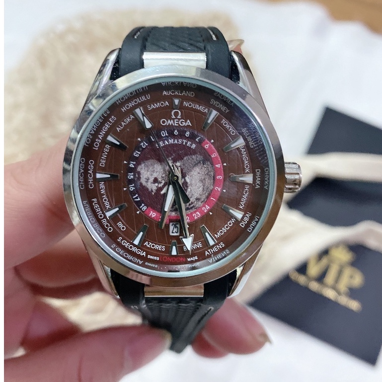 Đồng hồ nam Omega cao cấp trống nước [ BH 12 THÁNG 1 ĐỔI 1 ] | BigBuy360 - bigbuy360.vn