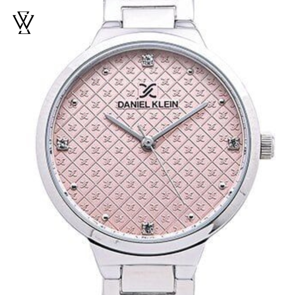 Đồng Hồ Quartz Nữ Daniel Klein Premium Ladies WATCHSTORE DK.1.12529.2 Mặt Kính Khoáng 34mm, Dây Kim Loại, Vỏ Thép
