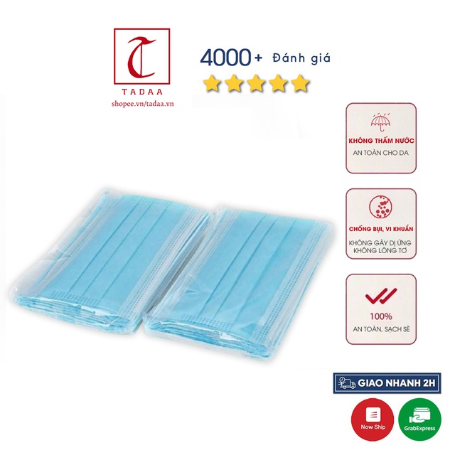 Combo 30c khẩu trang y tế 4 lớp ( đóng túi sịn sò) | BigBuy360 - bigbuy360.vn