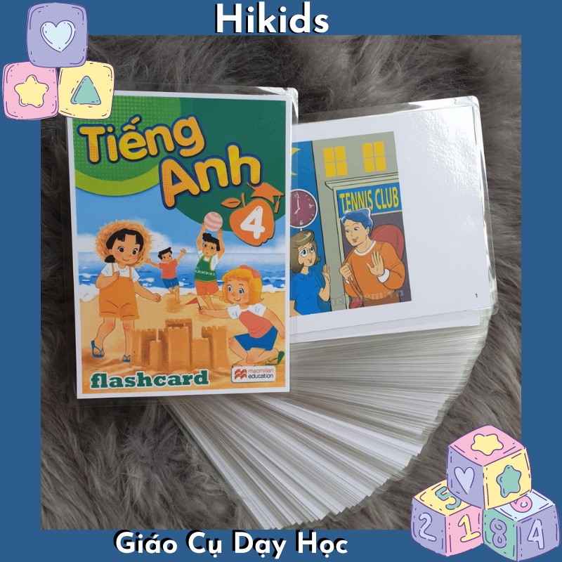 Flashcard Tiếng Anh lớp 1,2,3,4,5, Giáo Cụ Dạy Học