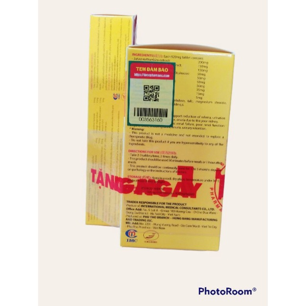 Ích thận vương- mua 1 tặng 1- viên bổ thận thảo dược, hỗ trợ giảm rối loạn tiểu tiện