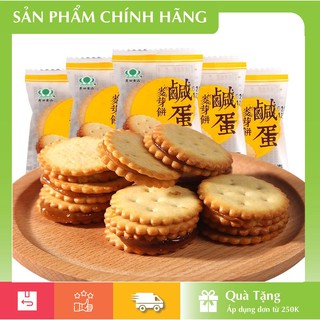 [HÀNG CHÍNH HÃNG] Bánh Quy Trứng Muối Đài Loan Gói Nhỏ 50gr