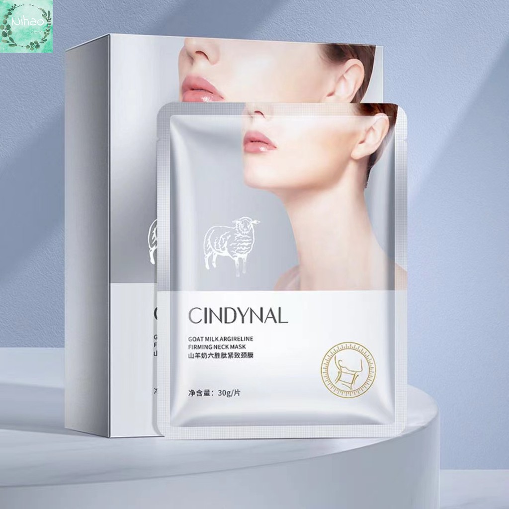[Hàng mới về] Mặt nạ dưỡng da cổ chiết xuất SỮA DÊ chống lão hóa giảm nhăn giảm sạm da vùng cổ | BigBuy360 - bigbuy360.vn