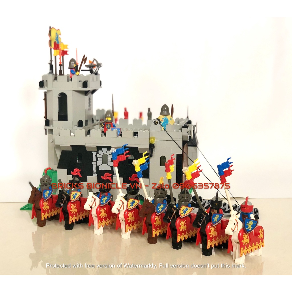 LEGO CASTLE SYSTEM - ĐỒ CHƠI XẾP HÌNH LEGO LÂU ĐÀI TRUNG CỔ - 6081 KING'S MOUNTAIN FORTRESS - LÂU ĐÀI TRÊN NÚI