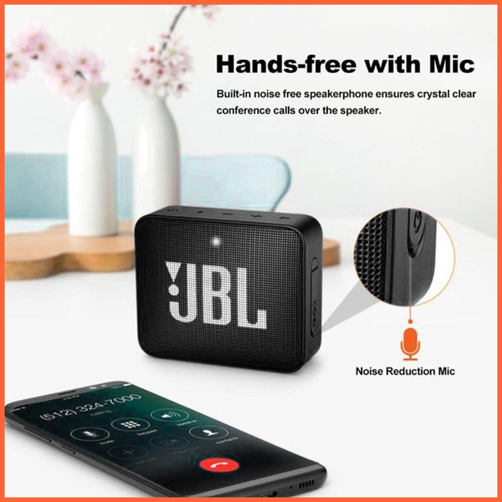 Loa Bluetooth Không Dây Âm Siêu Trầm Chất Lượng Cao Cho JBL GO2 Thế Hệ 2