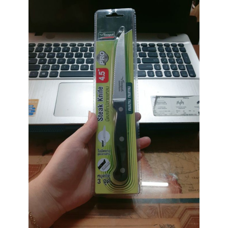 DAO CẮT BÁNH MÌ STEAK KNIFE SEAGULL 4.5 PRO