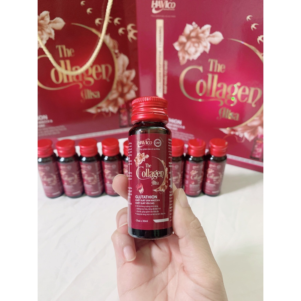 Nước Uống Đẹp Da Collagen Alisa