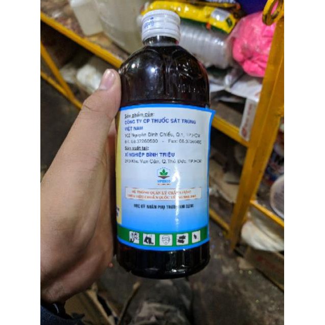 Dầu diệt muỗi ,mối,côn trùng vipesco (480ml)