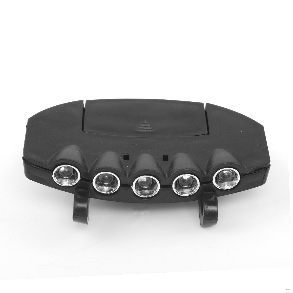 Đèn Led 5 Bóng Gắn Mũ Lưỡi Trai