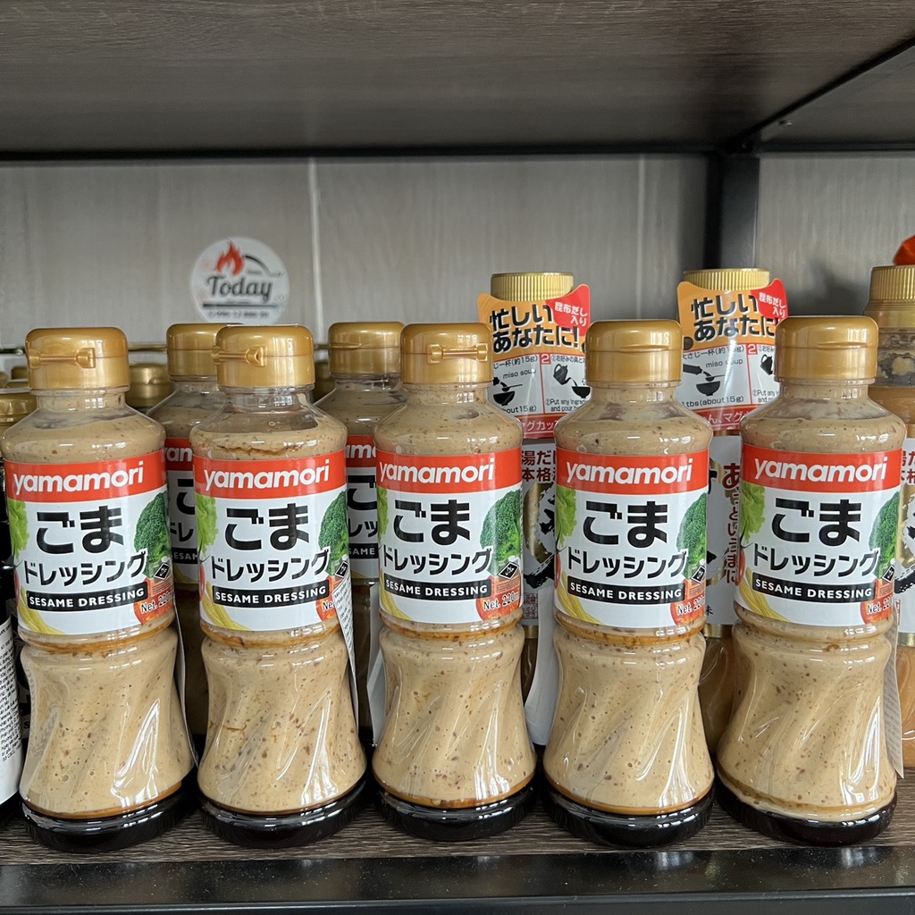Nước sốt mè rang Yamamori dùng để trộn salad chai 220ML