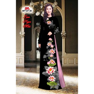 Vải áo dài in hoa