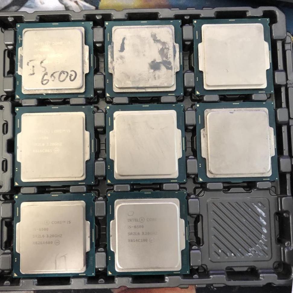 CPU sk 1151, i5 6400/ i5 6500/ i5 6600/ i7 6700/ i7 6700K, chip máy tính chạy trên main h110, b150, b250, h270,i5 7400 2