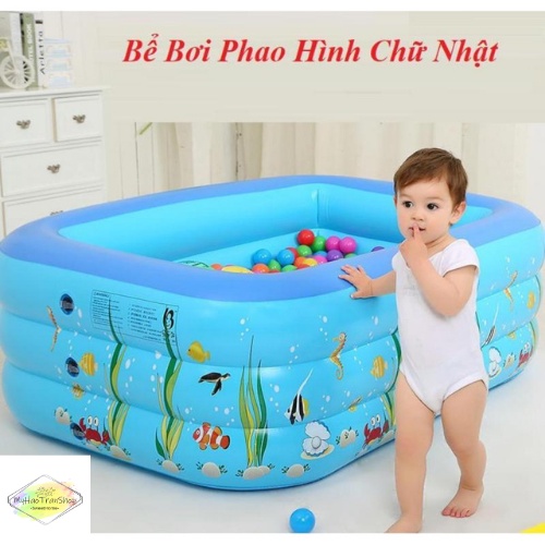 Hồ bơi cho bé, bể bơi phao bơi các tiện lợi gọn gàng dễ lắp đặt các loại từ 1m3 đến 2m1