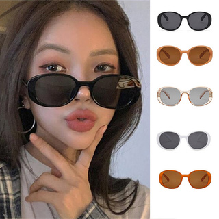 Mới Kính Mát Gọng oval Phong Cách Hàn Quốc Dành Cho Nữ