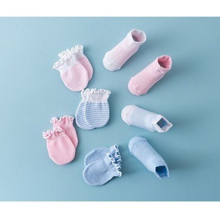 SET BAO TAY VÀ TẤT CHO TRẺ SƠ SINH, TẤT LƯỚI BAO TAY BAO CHÂN CHO BÉ, TẤT BẢO BAO CHÂN CHO BÉ