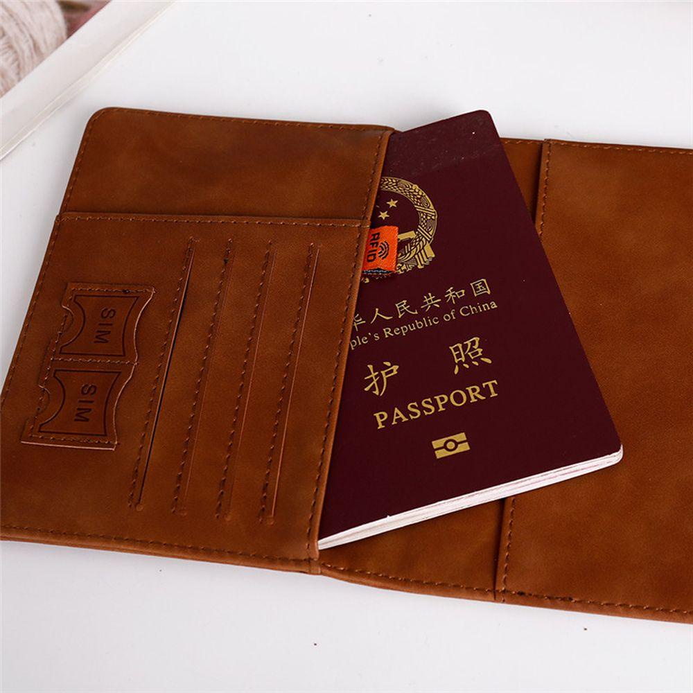 Jarred bìa hộ chiếu dụng cụ ngoài trời da pu kinh doanh rfid chặn tiền xu ví tổ chức hộp đựng id thẻ ngân hàng túi lưu trữ sổ hộ chiếu