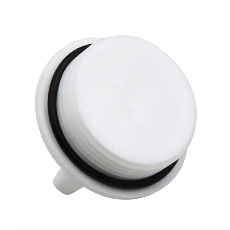 Nút Cắm Lỗ Thoát Nước Bằng ABS Màu Trắng Đường Kính Ngoài 9cm Cho Tàu Thuyền