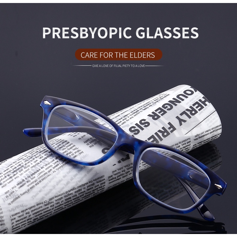 Thấu kính độ nét cao nữ đọc kính kính đọc sách nam thoải mái+1.00+15.0+2.00+2.50+3.00+3.50+4.00