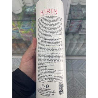 Oxy Dung Dịch Trợ Nhuộm KIRIN 1000ml