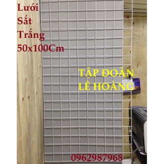 Combo 4 Lưới Sắt 50x100Cm, 10 Tay Cài 5Cm, 10 Lạt Nhựa, 1 Xích Nhựa