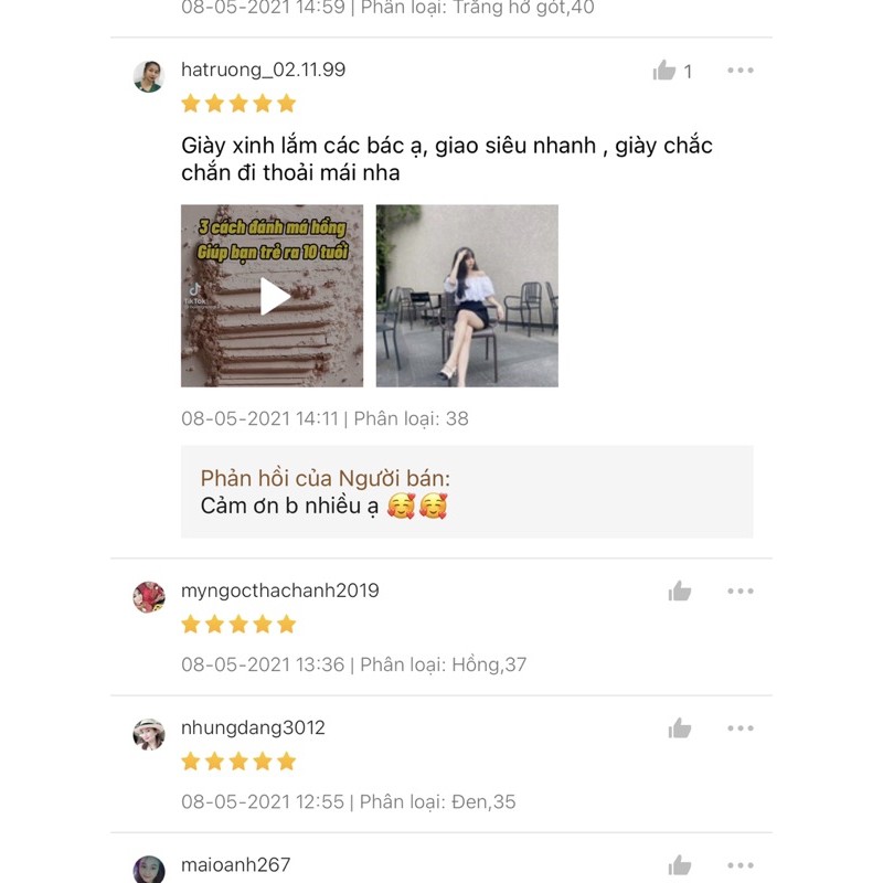 GIÀY MIUMIU QUAI XÍCH 7p