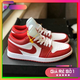 Giày j.d thể thao và sneakers jor.dan đỏ trắng nam nữ giày nam hot trend Rẻ Nhất Shopeee