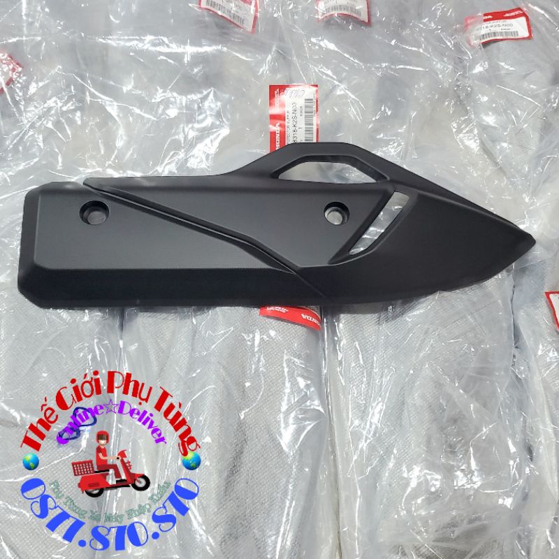 Ốp pô - Che pô - Vĩ pô Vario - Click 160cc zin Honda Thái Lan - 18318-K2S-N00