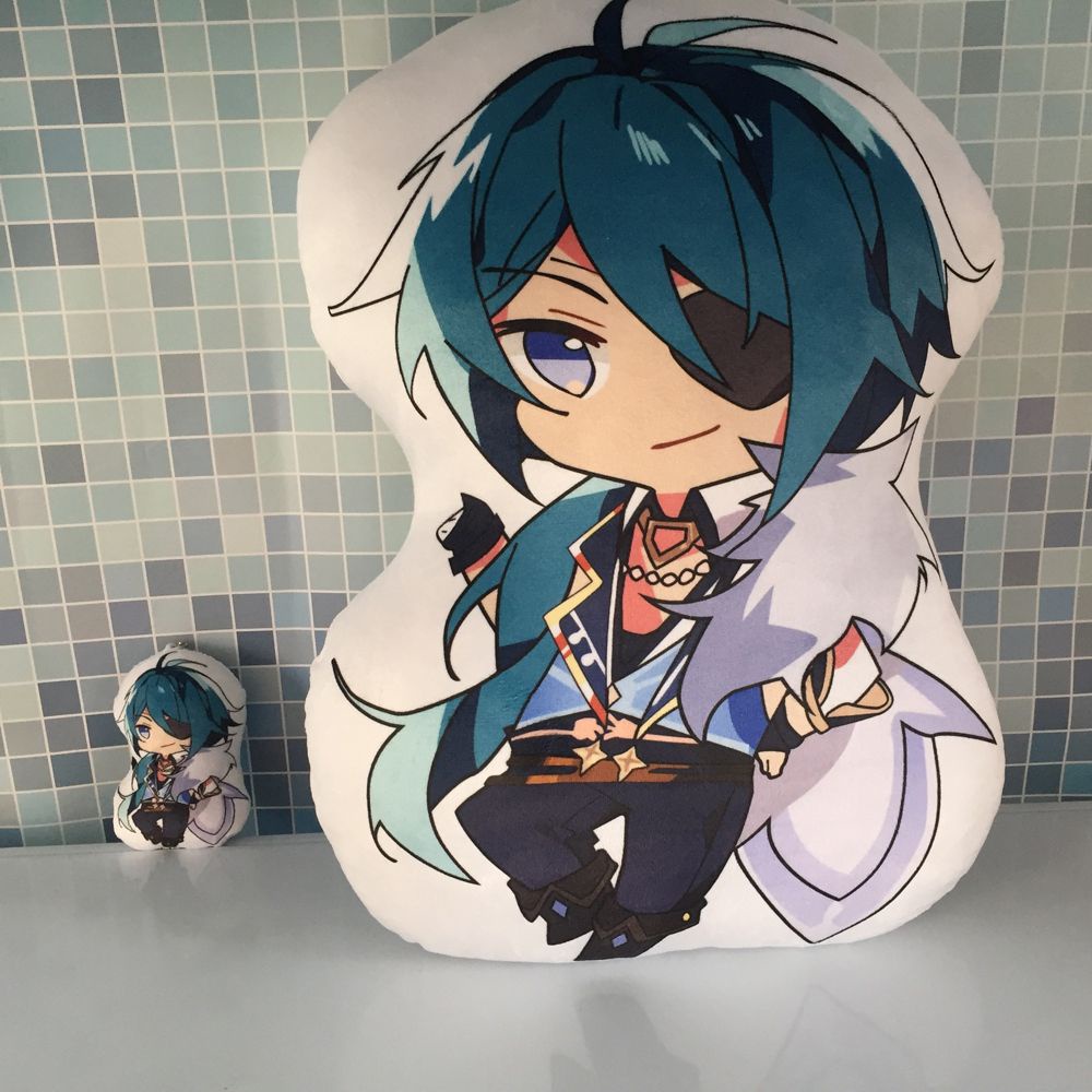 Gối nhồi bông hình nhân vật hoạt hình anime dễ thương