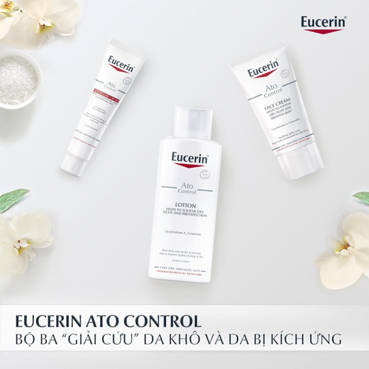 1211 ✅[CHÍNH HÃNG] Kem Dưỡng Da Mặt Eucerin Ato Control Face Care Cream 50ml - Dưỡng Ẩm, Kem Và Sữa Dưỡng Da