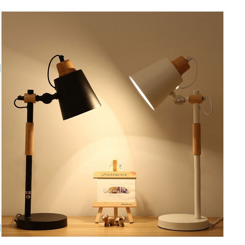 Đèn Học Led, Đèn bàn học ☀️Chống cận☀️ FDB01 kiểu dáng sang trọng, chống lóa mắt, tiết kiệm điện + Bóng đèn